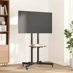vidaXL TV-St&auml;nder R&auml;dern 32-70 Zoll Bildschirm Max VESA 600x400mm 50kg