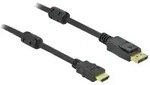 Delock - High Speed - Adapterkabel - DisplayPort m&auml;nnlich Verriegelung bis HDMI