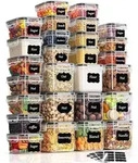 Vorratsdosen mit Deckel Luftdicht 27er Set f&uuml;r K&uuml;che M&uuml;sli Zucker