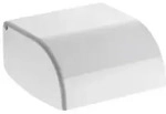 Delabie WC-Papierhalter Edst. 1.4301 pulverbesch. wei&szlig;