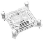 BarrowCH Intel CPU Wasserblock RGB Acryl - wei&szlig;