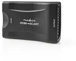 Nedis VCON3461BK - Aktiver Videokonverter - Schwarz - Acrylnitril-Butadien-Styrol