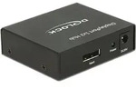 Delock ?DisplayPort 1.2 Splitter 1 x DisplayPort in > 2 x DisplayPort out 4K (87691)
