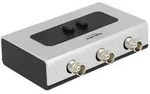 DeLock Switch BNC 2 port manual bidirectional