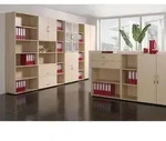 Fl&uuml;gelt&uuml;renschrank Flex S-383102-WW 3OH 80x42x110,4cm wei&szlig;