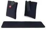 FAHRER Transport-Kratzschutzset f&uuml;r Pedale und Rahmenklemmung, schwarz (1 Set)