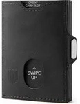 Mini Geldb&ouml;rse mit M&uuml;nzfach RFID-Schutz Portmonee Herren Slim Wallet