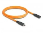 Delock USB-Kabel - 24 pin USB-C (M) zu 24 pin USB-C (W) - 20 V - 5 A - 1 m - up