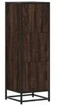 vidaXL Highboard Braun Eichen-Optik 35,5x35x106,5 cm