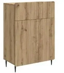 vidaXL Sideboard Artisan-Eiche 66 x 34,5 x 92 cm Holzwerkstoff