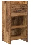 vidaXL Sideboard Altholz 40 x 36 x 80 cm Holzwerkstoff