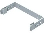 Wandhalter G.5,9kg Stahl verz. verstellbar f.Wandabstand 200-500mm Zarges