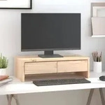 vidaXL Monitorst&auml;nder 50x27x15 cm Massivholz Kiefer