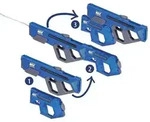 Wasserpistole elektrisch Wasserspritze Happy People MAX Liquidator 62cm blau