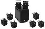 OMNITRONIC Set BOB-10A sw + 8x BOB-4 sw