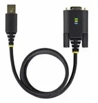 StarTech.com 6.6ft/2m USB to Null Modem Serial Adapter Cable, FTDI, RS232 - Kabel USB