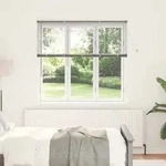 vidaXL Balkenjalousien Silber 130 x 140 cm Aluminium