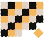 27 Teile Baby Kinder Puzzlematte ab Null - 30x30 Puzzle Spielmatte Krabbelmatte