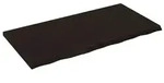 vidaXL Wandregal Dunkelbraun 120x60x(2-4)cm Massivholz Eiche Behandelt