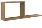vidaXL Schweberegale Artisan-Eiche 80 x 15 x 30 cm Holzwerkstoff