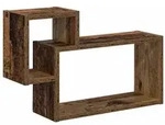 vidaXL Wandregal Wandhalterung Braun 55 x 15 x 35 cm Holzwerkstoff