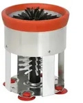 Gl&auml;sersp&uuml;lb&uuml;rste Gl&auml;sersp&uuml;lger&auml;t - Alu Durchfluter 25 cm