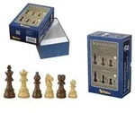 Schachfiguren Theoderich, K&ouml;nigsh&ouml;he 95 mm, in Set-Up Box