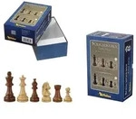 Schachfiguren Sigismund, K&ouml;nigsh&ouml;he 83 mm, in Set-Up Box