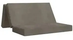vidaXL Klappsofa Bett 160 x 67 x 45 cm Hellgrau