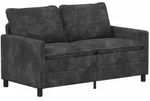 vidaXL Sofa Dunkelgrau 156 x 81 x 87,5 cm Polyester