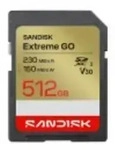 SanDisk Extreme Go - Flash-Speicherkarte - 512GB - Video Class V30 / UHS-I U3 -