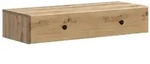 vidaXL Wandmontierter Beistelltisch Artisan-Eiche 87,5 x 34,5 x 17 cm