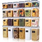 Vorratsdosen Set M&uuml;sli Sch&uuml;ttdose Frischhaltedosen luftdicht 24