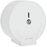 Delabie WC-Papierhalter f. Papierrolle 200m Stahl lackiert wei&szlig;