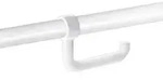Delabie WC-Papierhalter f&uuml;r St&uuml;tzgriff D32-34mm Nylon wei&szlig;