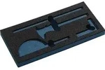 Werkzeugmodul Leereinlage 1/3-Modul 2000 871 253 4-tlg.TECWERK