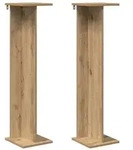 vidaXL Pflanzenst&auml;nder 2 pcs Artisan-Eiche 25 x 25,5 x 100,5 cm