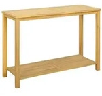 vidaXL Gartenkonsole Tisch Helles Akazienholz 110 x 40 x 75 cm