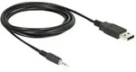 DeLock Cable USB TTL male > 2.5 mm 3 pin stereo jack male 1.8 m (3.3 V)