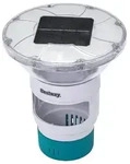Bestway Schwebende Solarleuchte Wei&szlig; &Oslash; 7,6 cm PC und ABS