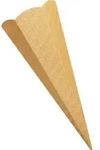 folia Schult&uuml;ten-Zuschnitt, 3D-Wellpappe, 6-eckig, orange