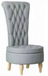 vidaXL Schlafsessel Hellgrau 56,5 x 70 x 110 cm Stoff