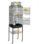 VEVOR Vogelk&auml;fig, 45,7x35,5x151cm, Vogelvoliere mit offener Oberseite &...