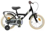 vidaXL Kinderfahrrad 12 Zoll f&uuml;r 2-4 Jahre alt Schwarz