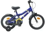 vidaXL Kinderfahrrad 12 Zoll f&uuml;r 2-4 Jahre alt Blau und Schwarz