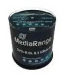 MediaRange - 100 x DVD+R DL - 8.5 GB 8x - mit Tintenstrahldrucker bedruckbare