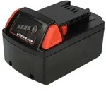 EXTENSILO Akku kompatibel mit Milwaukee M18 CHIWF12-0X, CHIWF12, CDEX-0, CDEX,