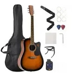 VEVOR Elektro Akustische Gitarre Cutaway Anf&auml;nger 1041,4 mm (41 inch)...