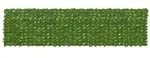 vidaXL Balkonsichtschutz mit Bl&auml;ttern Gr&uuml;n und Gelb 400 x 100 cm