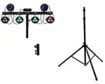EUROLITE Set LED KLS Laser Bar Next FX-Lichtset + M-4 Boxenhochst&auml;nder